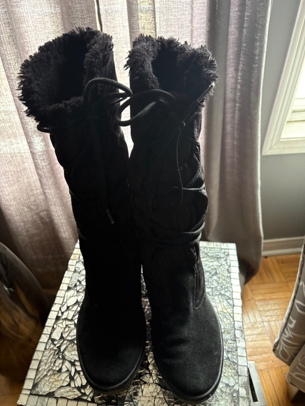 Pajar winter boot with wedge heel